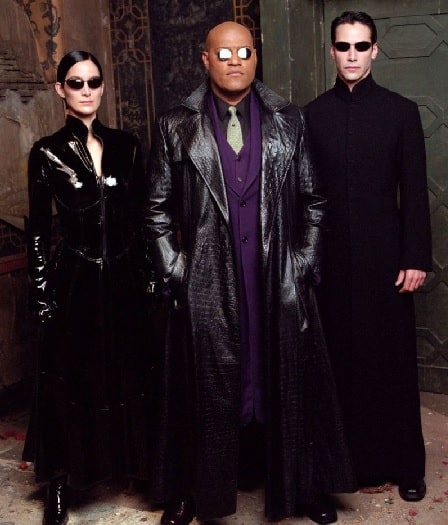 Laurence Fishburne as Morpheus in The Matrix.